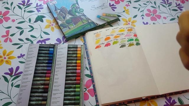 Обзор на маслянную пастель от сонет смотреть онлайн