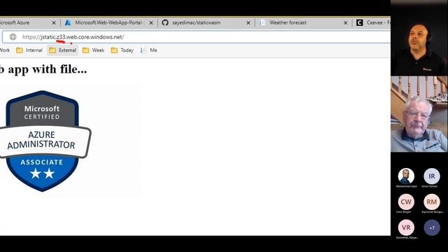Azure Static Webapps смотреть онлайн