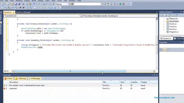 C# - How To Get Data From Excel File In C# [with source code] смотреть онлайн