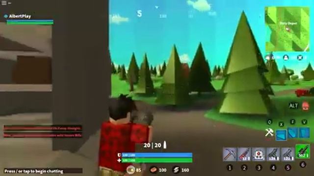 НАСТОЯЩИЙ FORTNITE В РОБЛОКС !!! | ROBLOX ПО РУССКИ | | Роблоксер Альберт смотреть онлайн