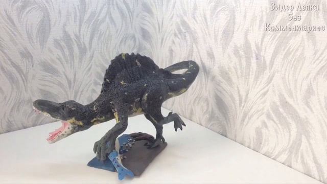 Видео лепка Спинозавор Spinosaurus Dinosaur Claymation смотреть онлайн