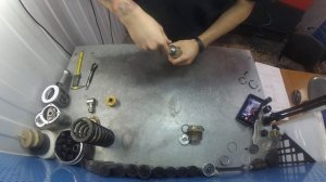 Разборка амортизатора Lifan LF200 GY5