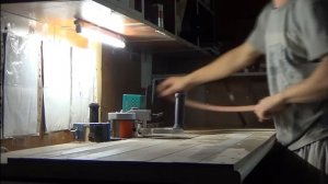 Клеим кромку ПВХ 0,4мм на станке