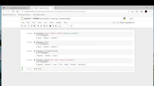 Slicing in Python list смотреть онлайн