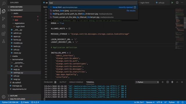 CURSO DJANGO 2020 PARTE 13 - FORMULARIO DE LOGIN смотреть онлайн