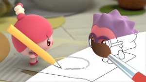 Раскраска с Малышариками - Развивающие видео для детей.mp4