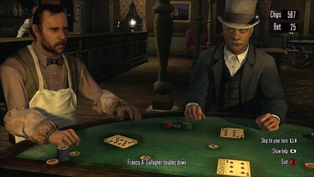 Xbox 360 Walkthrough - Red Dead Redemption - The First Blackjack Game In Thieves Landing смотреть онлайн
