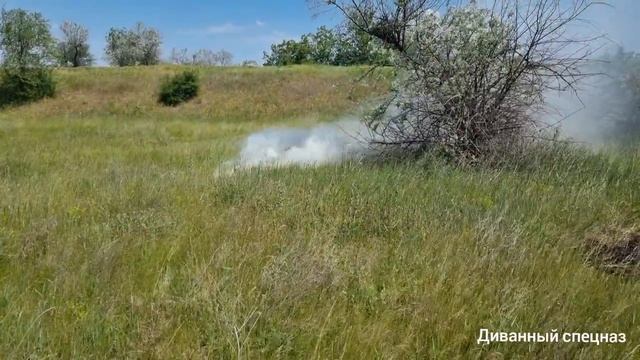 Сравнение дымовых гранат РДГ-М, РДГ-Б, РДГ-П и НСП. смотреть онлайн