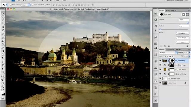 photoshop cs5 Landscape part two смотреть онлайн