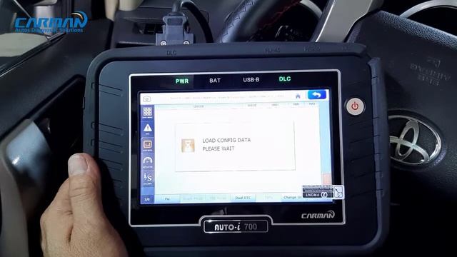 Checking ENGINE & A/T Systems - LAND CRUISER PRADO 2017 , using CARMAN Scanners смотреть онлайн