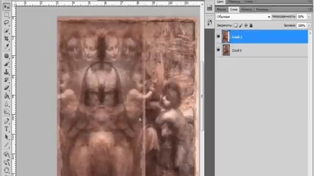 Зеркальное отражение картин Леонардо Да Винчи смотреть онлайн