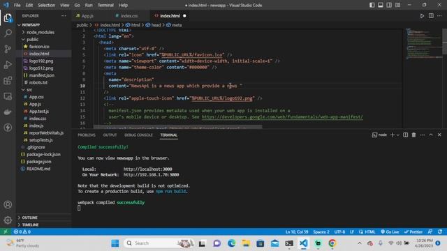 2023 | Ultimate React JS Course | Component structure of NewsApi React App. смотреть онлайн