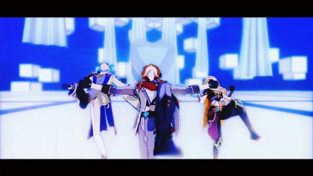 [ MMD Genshin Impact ] jewel [ Ayato , Aether , Tartaglia ] смотреть онлайн