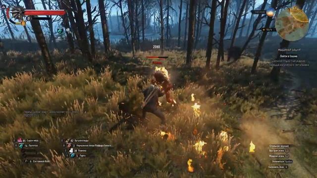 Witcher III Wild Hunt Enhanced Edition - 015 Мышиная башня. смотреть онлайн