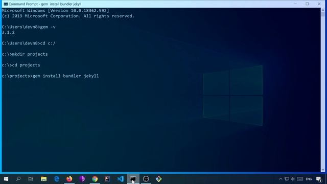 How to install and run Jekyll on Windows 10 смотреть онлайн