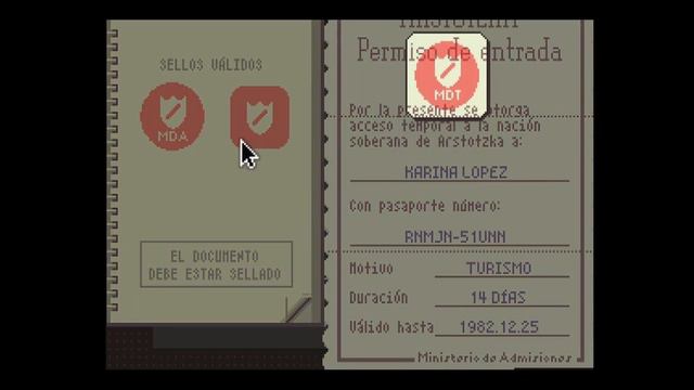 CUIDADO con el Ministerio (Papers Please # Parte 2) смотреть онлайн