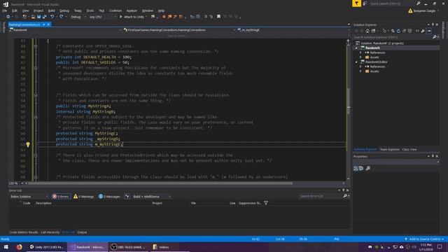 C# Naming Conventions - For Beginners (Re-remastered) смотреть онлайн