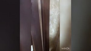 Монтаж двойной раздвижной системы дверей №2