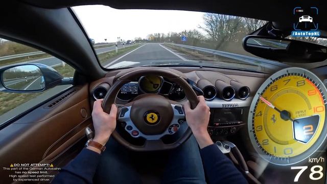 ОБЗОР FERRARI FF / 322 км/ч на АВТОБАНЕ [БЕЗ ОГРАНИЧЕНИЯ СКОРОСТИ] от AutoTopNL смотреть онлайн