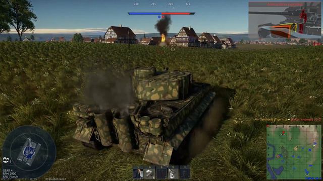 War Thunder - Tiger H1 "Dominance" смотреть онлайн