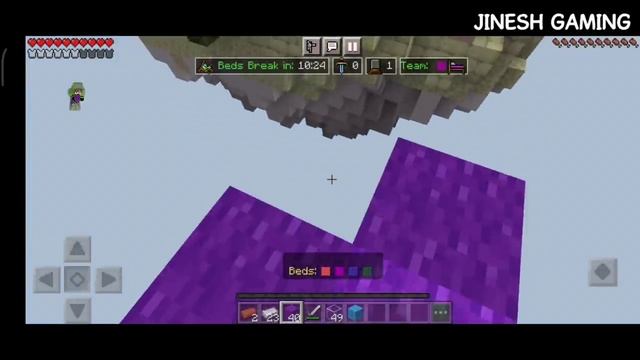 Minecraft pocket edition | minecraft bed wars funny gameplay in tamil | Jinesh gaming смотреть онлайн