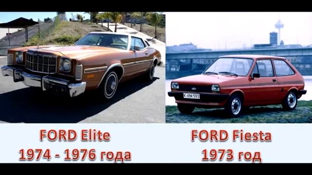 Ford самые старые и самые новые модели, весь модельный ряд. Старое и новое смотреть онлайн