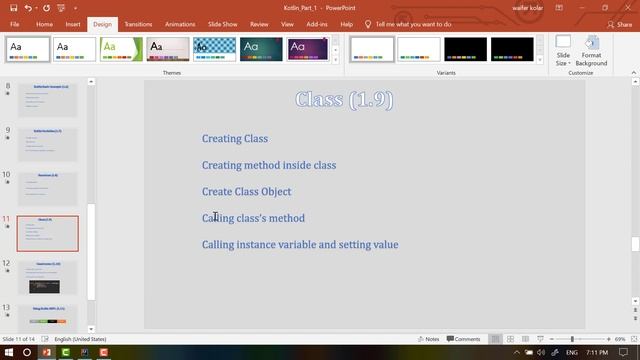 1 9 Class Introduction смотреть онлайн