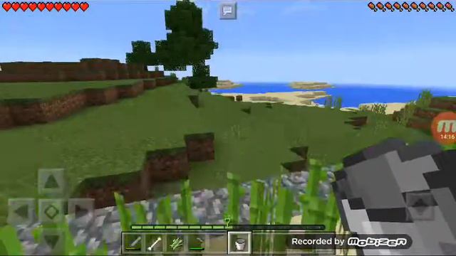 Сделали грядку и порт!!!(Minecraft PE) смотреть онлайн