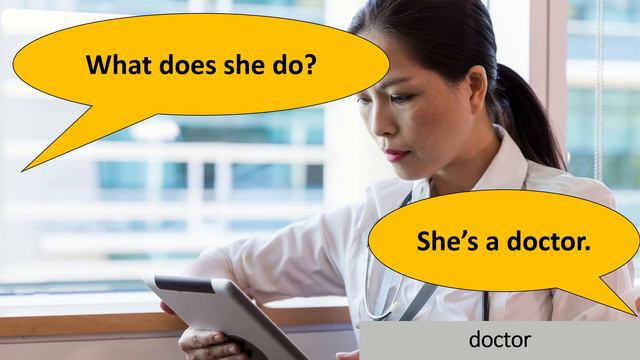 Чем она/он занимается? - What does she/he do? смотреть онлайн