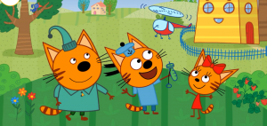 Три кота 15 увлекательная раскраска с анимациями!