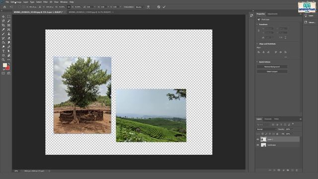 Learn Adobe Photoshop Lesson 002 - Move tool смотреть онлайн