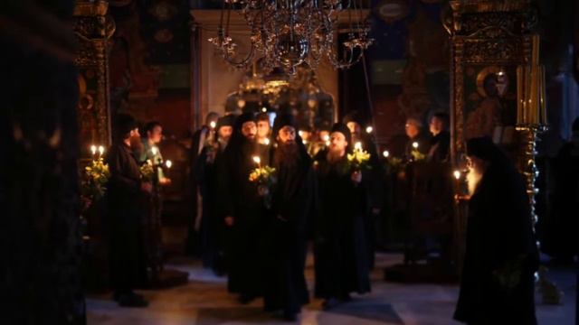 Афон- Византийские песнопения на Французском-French Byzantine Orthodox Chant. смотреть онлайн