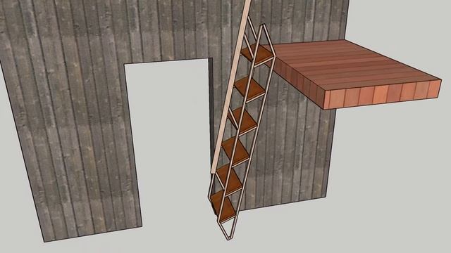 Лестница складная -выдвижная(сдвижная) смотреть онлайн