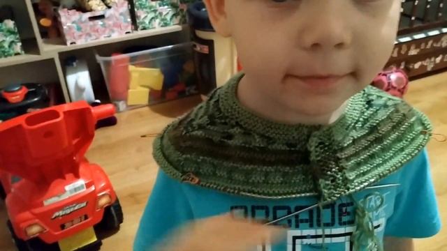 Вязальный влог. Примерки. Нарядная блузка для девочки 5 лет, рост 110-116 см смотреть онлайн