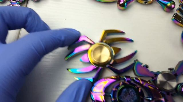 150+ Rainbow Fidget Spinner Collection + 3 Giveaway Winners Announced! смотреть онлайн