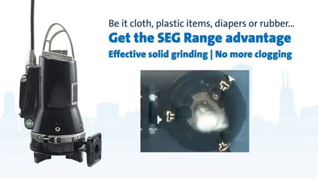 GRUNDFOS SEWAGE GRINDER PUMPS смотреть онлайн