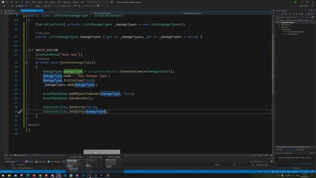 Unity Nested Scriptable Objects - Tutorial смотреть онлайн