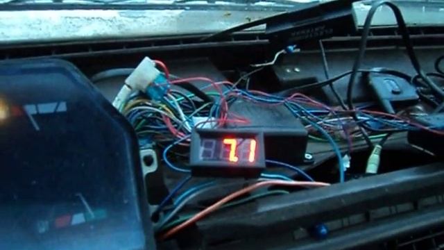 Цифровой указатель температуры москвич 2141 смотреть онлайн