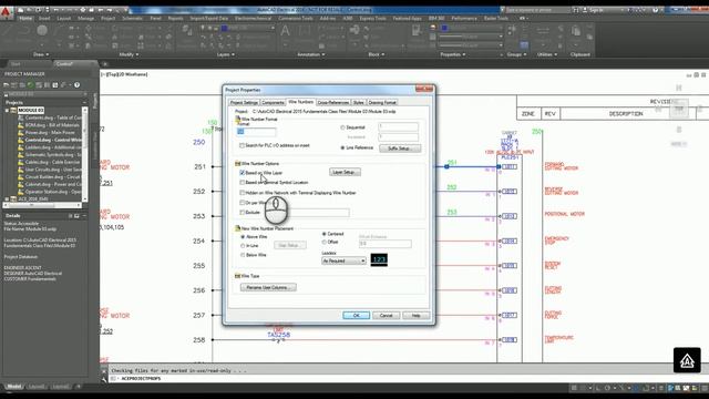 AutoCAD Electrical - Layer Wire Numbering смотреть онлайн