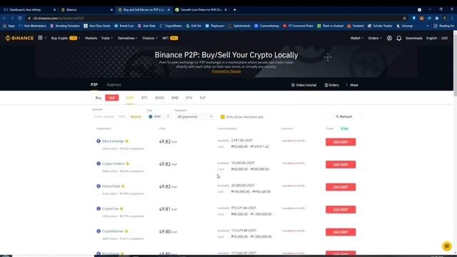 Axie Infinity Convert SLP to PHP | How to Cashout Binance to Gcash | Sell SLP P2P (Tagalog) смотреть онлайн