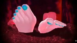 [MMD] tickle feet