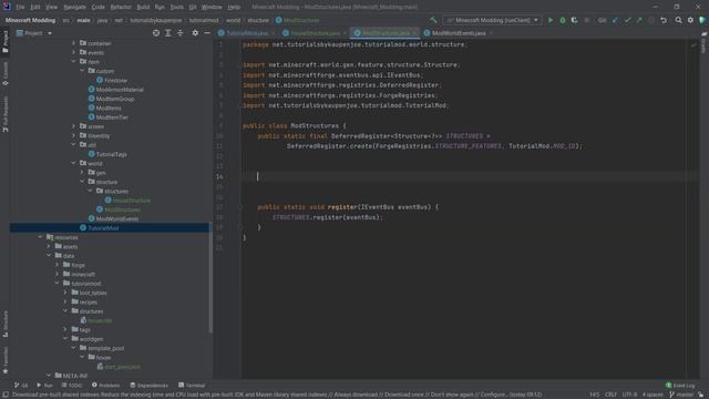 Add CUSTOM STRUCTURES to Minecraft 1.16.5 | Forge 1.16.5 Modding #29 смотреть онлайн