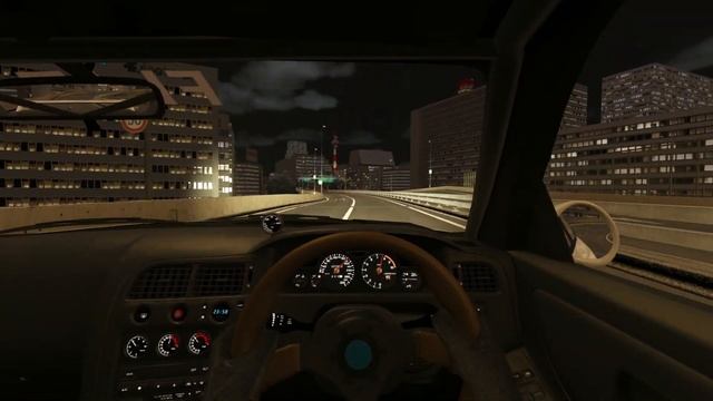 [Assetto Corsa] Chill Cruise at Shutoko C1 with an 800hp R33 смотреть онлайн