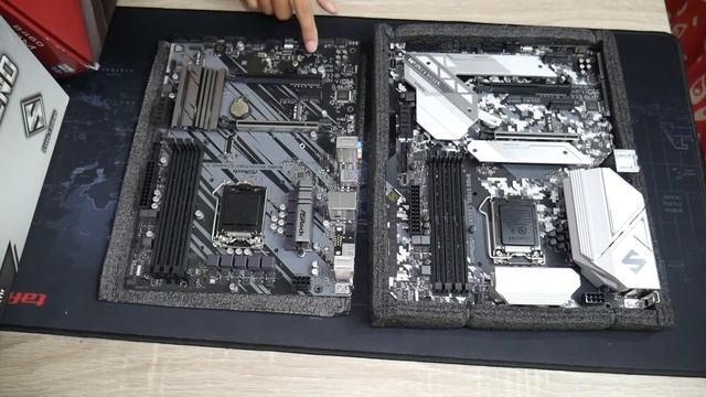 Asrock B460 Steel Legend VS Phantom Gaming 4 - bandingin 2 mobo atx untuk intel gen 10th смотреть онлайн