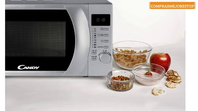 Candy CMG 2071 DS Microondas Con Grill, Capacidad 20L, Display Digital, 9 Programas Automáticos