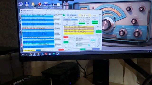 трансивер yaesu ft710 подключение к компьютеру и Ft8 смотреть онлайн
