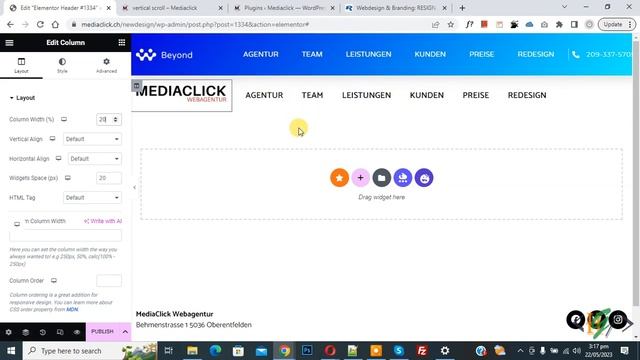 How to Create Custom Header in Elementor Pro WordPress смотреть онлайн