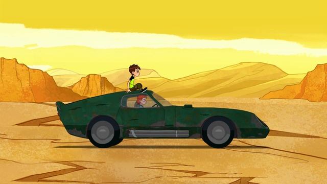 Ben 10's Desert Race | Ben 10 | Cartoon Network смотреть онлайн