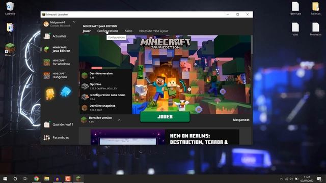COMMENT INSTALLER OPTIFINE 1.19 - TUTO MINECRAFT смотреть онлайн
