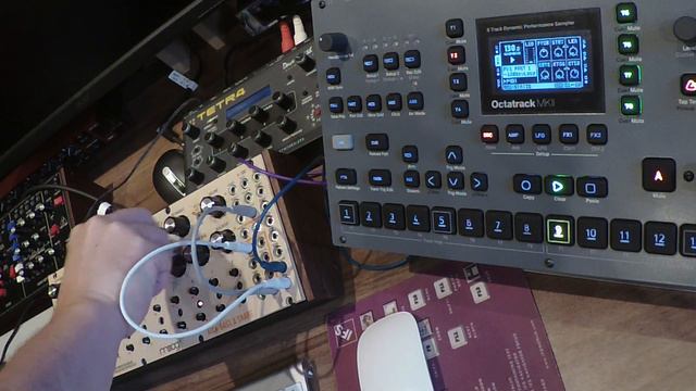 Moog DFAM And Octatrack Session [No Talking]